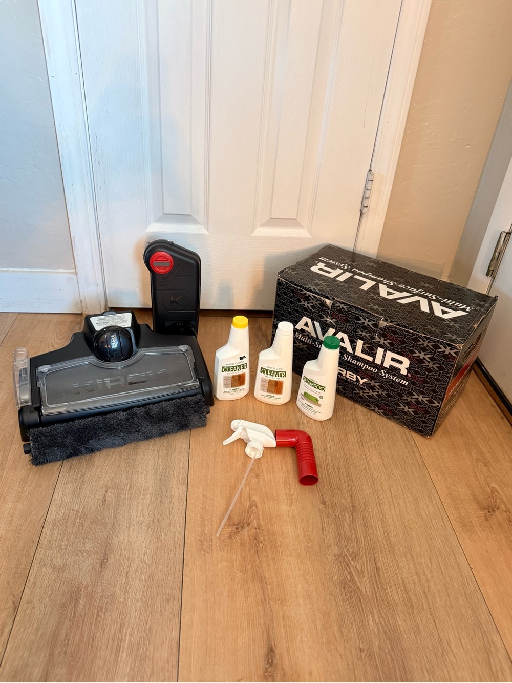 Kirby/Avalir Carpet Cleaning Kit with Attachments - Black/Grey